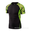 wholesale mens fitness clothing high quality Spandex tshirt